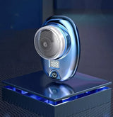 Mini Electric Shaver – USB-C Rechargeable, IPX7 Waterproof, 6-Blade, LED Display