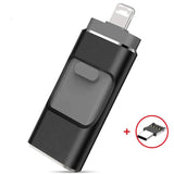 Multi-Port USB Flash Drive – OTG for Smartphone & PC, Aluminum Body, 64–256GB