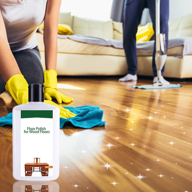 Beeswax Wood Floor Polish – Natural Orange Oil Formula & 320 ml