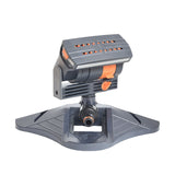 Adjustable Garden Sprinkler – Weatherproof ABS, Weighted Base & Built-In Dirt Filter