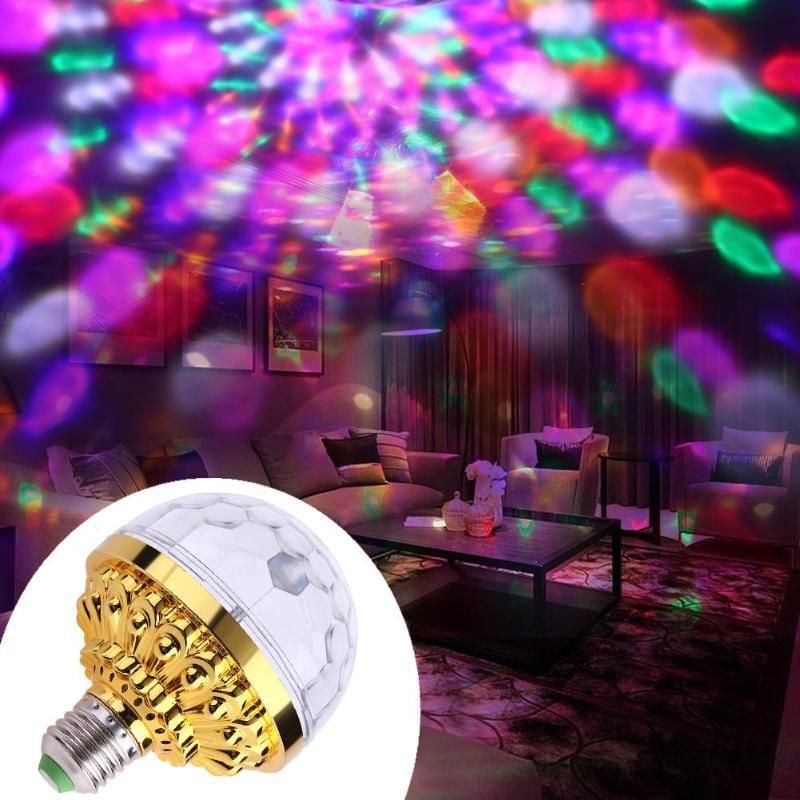 LED Party Light Bulb – E27, Multicolor Effects & Plug-and-Play