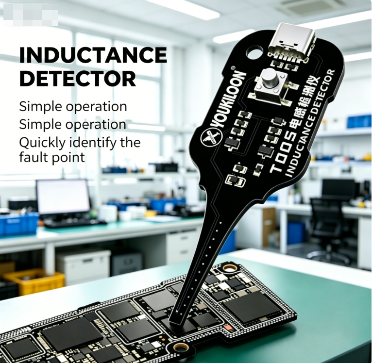 Inductance Tester – Non-Contact, One-Button In-Circuit Inductor Diagnosis