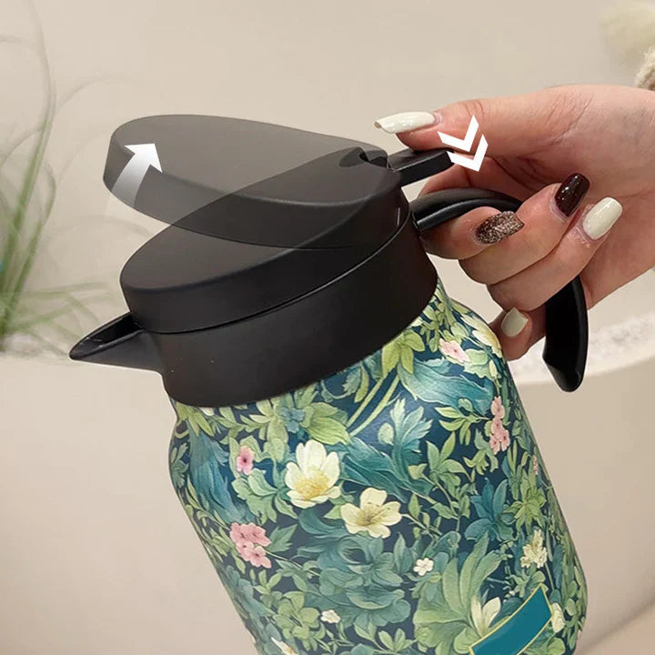 Optimized Product Title: **Isolierkanne 1L – Hochwertige Thermoskanne für stundenlang warme Getränke – Ideal für Kaffee, Tee und mehr**