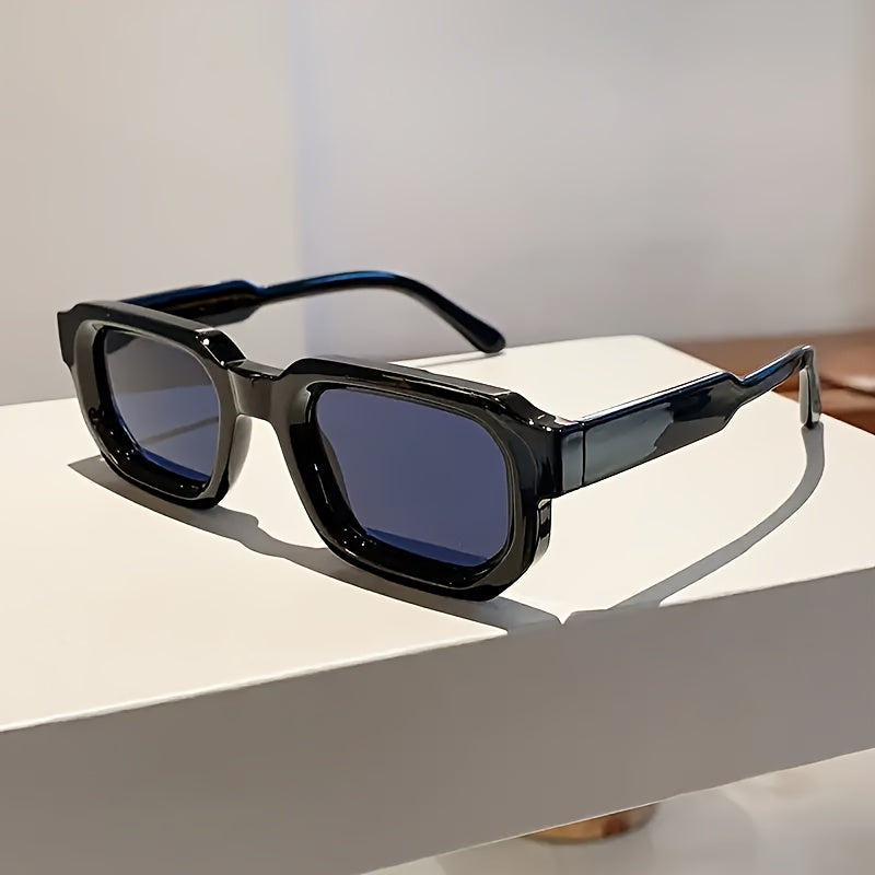 Retro Square Sunglasses – Polycarbonate, UV Protection & Unisex