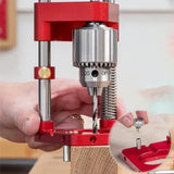 Kalsten | Drill Press Guide for Handheld Drills - Portable & Adjustable Woodworking Jig