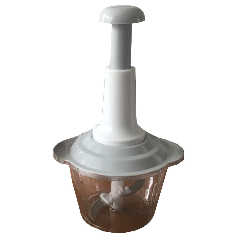 Manual Food Chopper – Stainless Steel Blades, Pull-Lever & 700/1500/2000ml