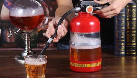 Getränkespender Feuerlöscher-Design 2 Liter