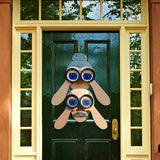 Kalsten | Fence Decoration Nosy Old Man and Lady Garden Yard Art