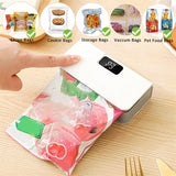 Electric Bag Sealer – Rechargeable, LCD Battery Display & USB Charging
