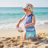 Kids Beach Sand Sifter – Shell Collector, Shovel & Adjustable Strap