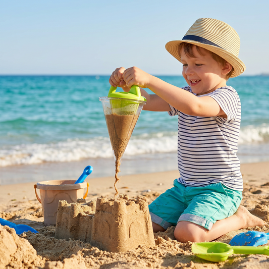 Beach Sand Toy Set – Funnel & Creative Play Design