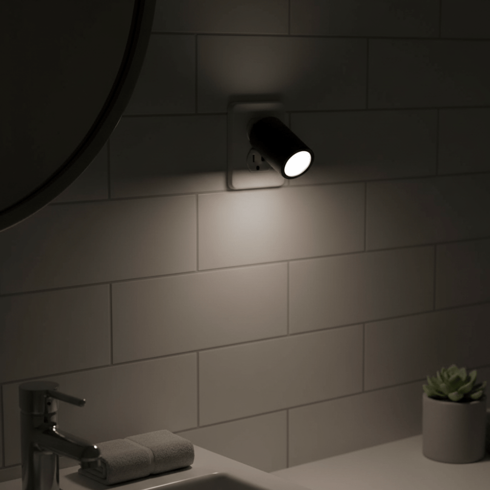 LED Night Light – Dimmable, Automatic Day-Night Sensor & Warm White 3000K