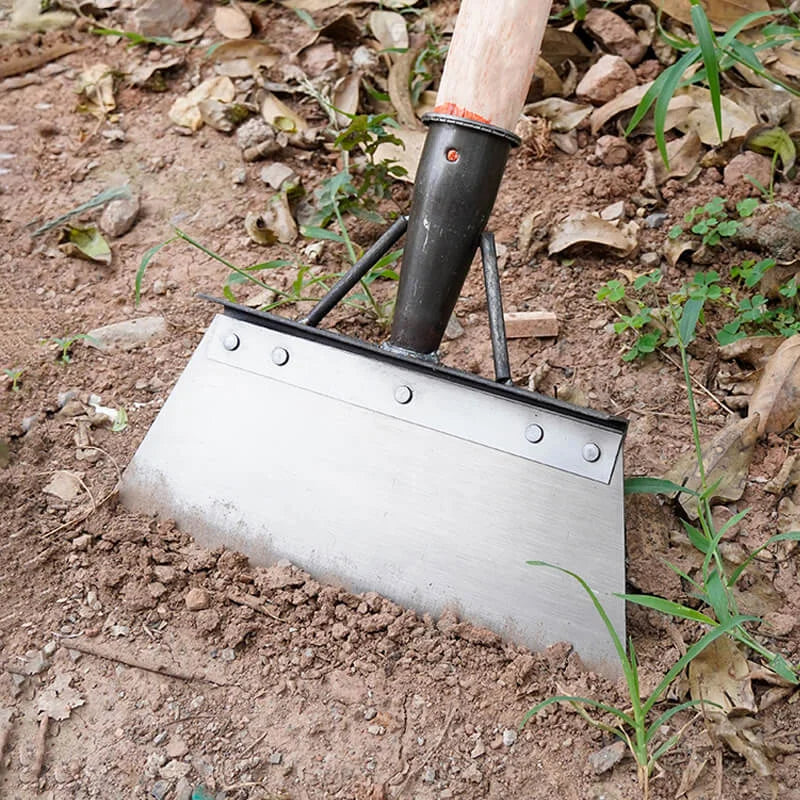 Stainless Steel Shovel Head – Weeding & Scraping Tool, Sharpened Edge, 20–30cm Sizes