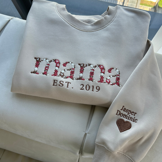 Hoodie Sweatshirt – Mother's Day Gift, Mom Design, Casual Pullover Style