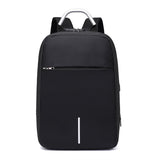 Water-Resistant Anti-Theft Laptop Backpack with Hidden Zipper & USB Charging Port – Secure & Stylish Travel Bag