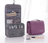 Deluxe Hanging Toiletry Bag Organizer - Travel-Friendly, Waterproof, Multi-Compartment Design for Easy Storage & Access