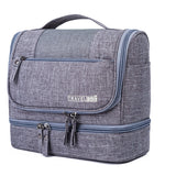 Large Hanging Toiletry Bag Organizer – Travel Case with Multiple Compartments