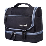 Spacious Hanging Toiletry Bag Organizer - Multi-Compartment Travel Case for Easy Packing & Access