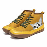 Women's flat ankle boots, view 2