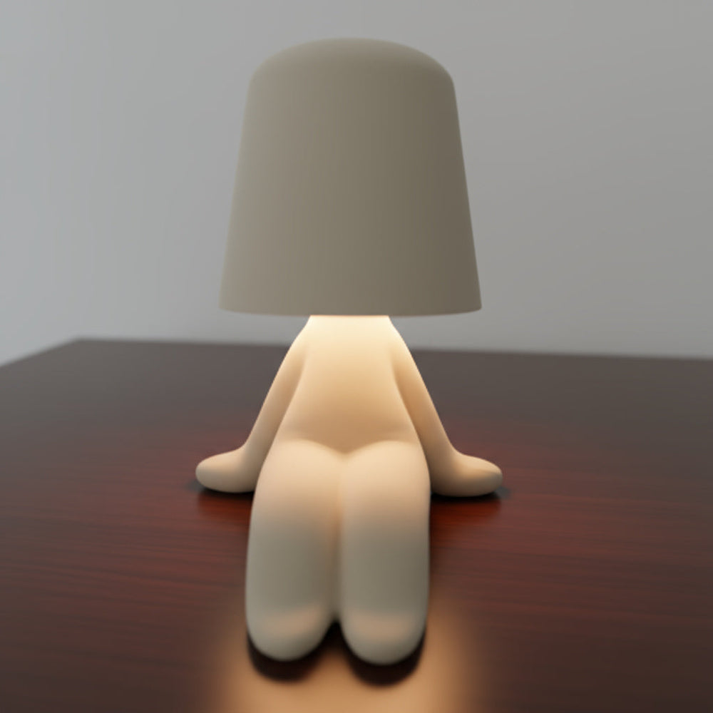 Figurine Table Lamp – LED, Rechargeable Battery & Up to 2000 Lumens
