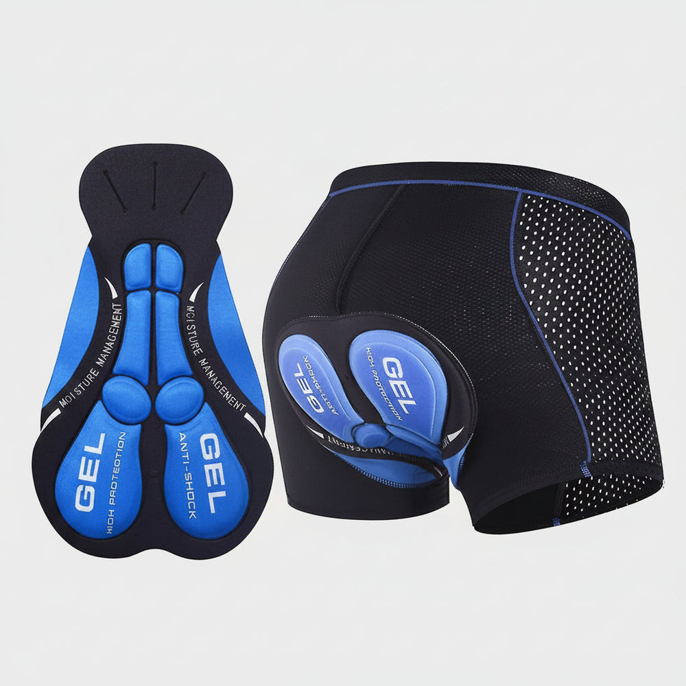Men's & Women's Cycling Shorts – Gel Padded, Breathable & Sizes S-3XL