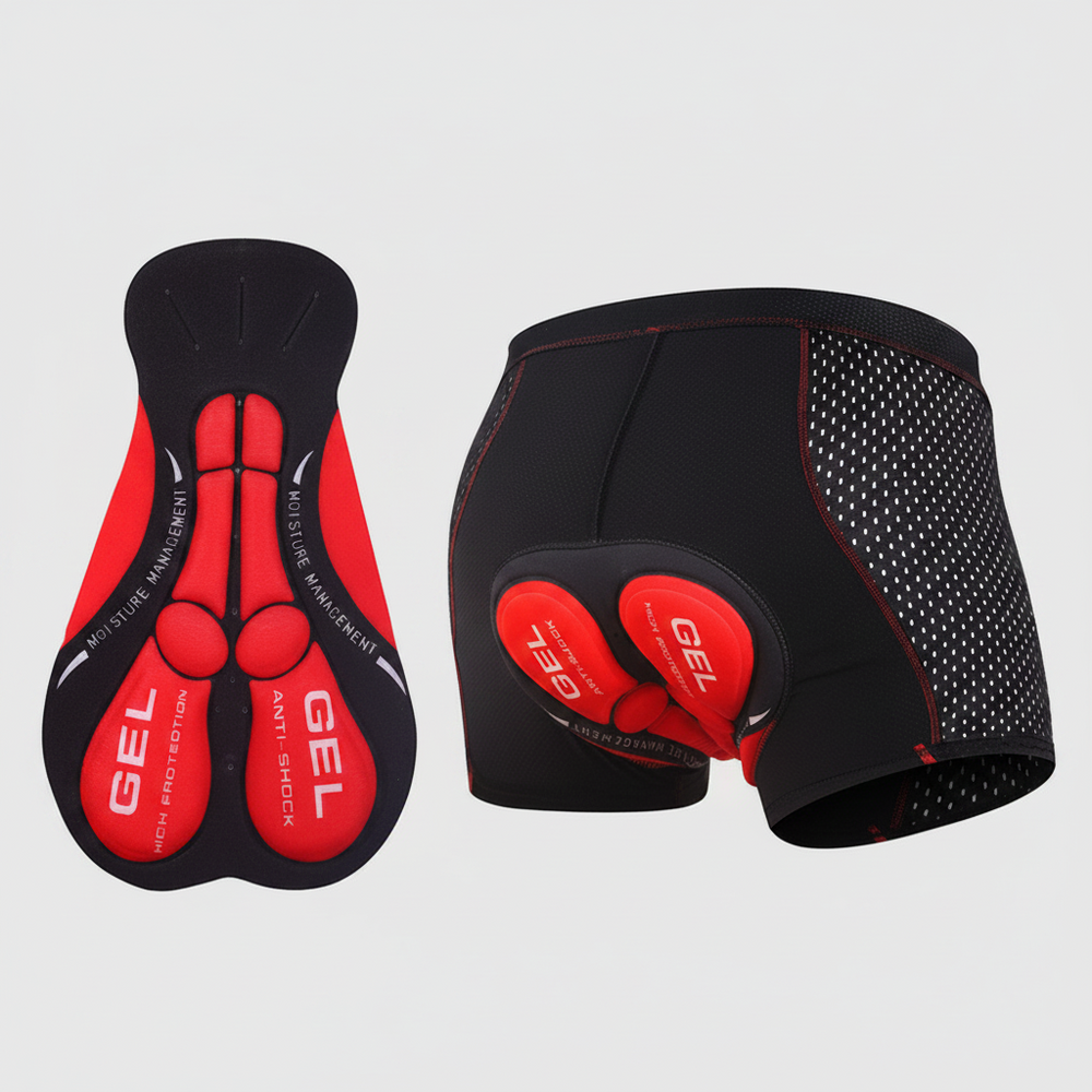 Men's & Women's Cycling Shorts – Gel Padded, Breathable & Sizes S-3XL