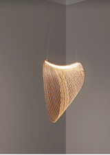 Cozy Birchwood Pendant Light by LumaBirch – Elegant Lighting for Living Rooms