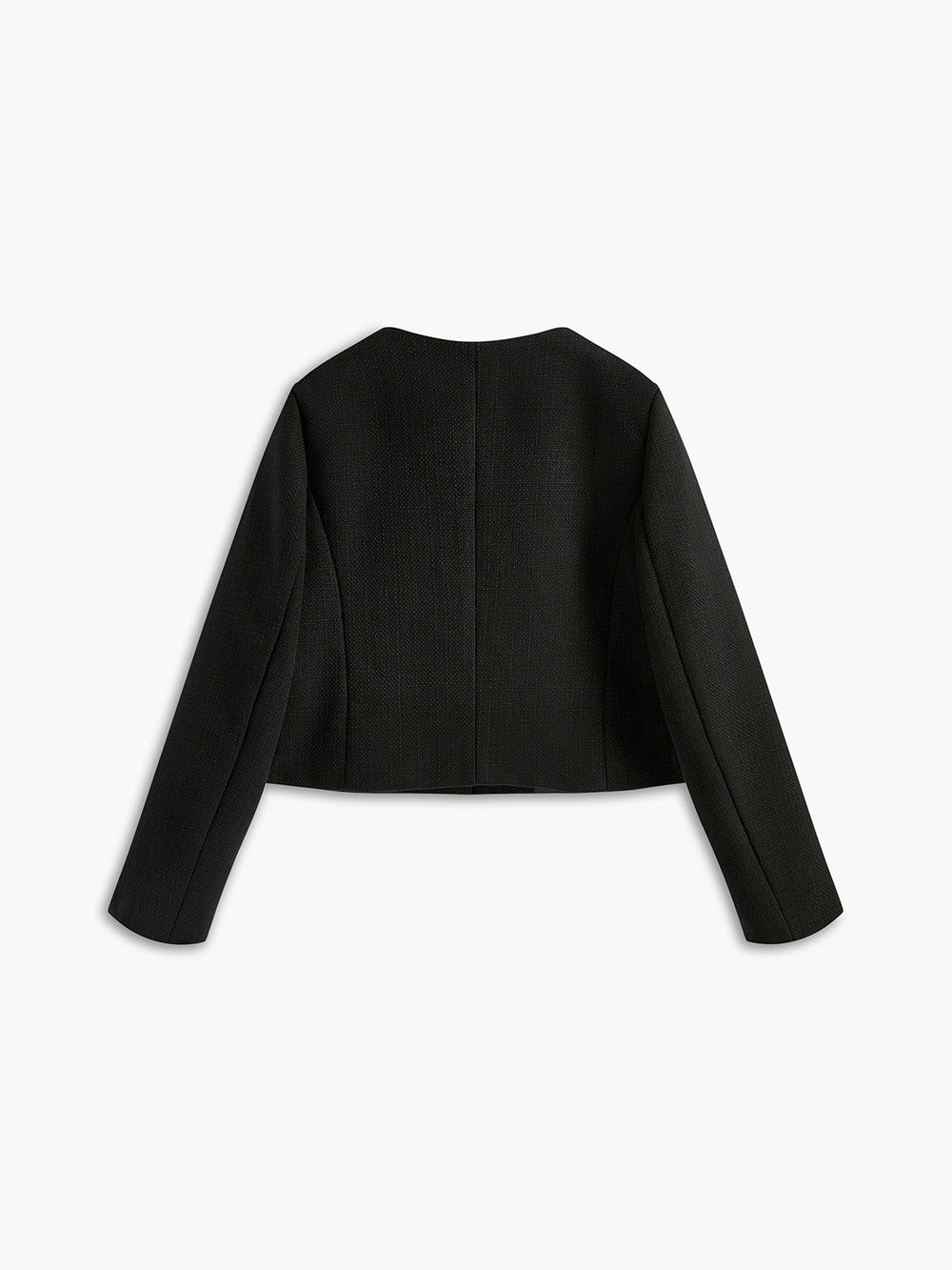 Women's Gold-Button Tweed Blazer – Camille