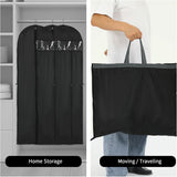 2-Pack Long Garment Storage Cover - 70.87" Dress Bag with Zipper & Clear Window for Easy Viewing - Durable Protection for Dresses & Gowns