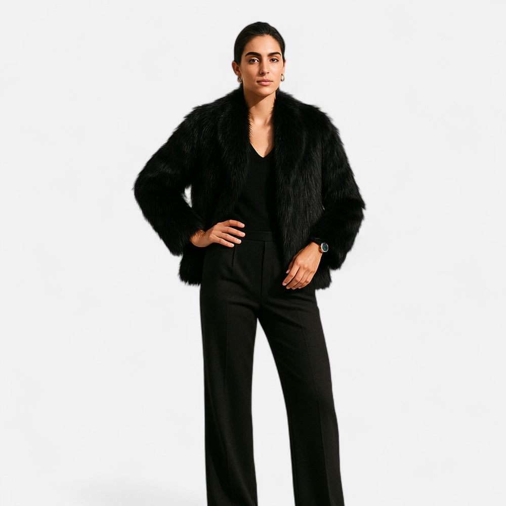 Women's wrap coat, view 3