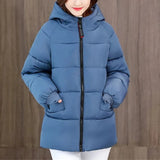 Men's Oversized Padded Winter Parka with Cozy Cotton Hood - Warm & Stylish Outerwear