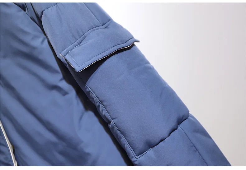 Plus-Size Long Padded Winter Jacket for Women - Warm, Stylish, and Comfortable Outerwear