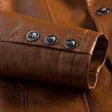 Blazer-Style Jacket with Notched Lapels and Button Front
