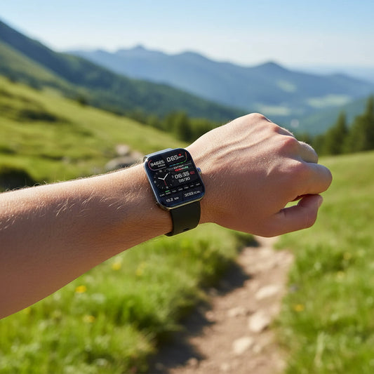 Fitness Tracker Smartwatch – Blood Pressure Monitor & Wearable Design