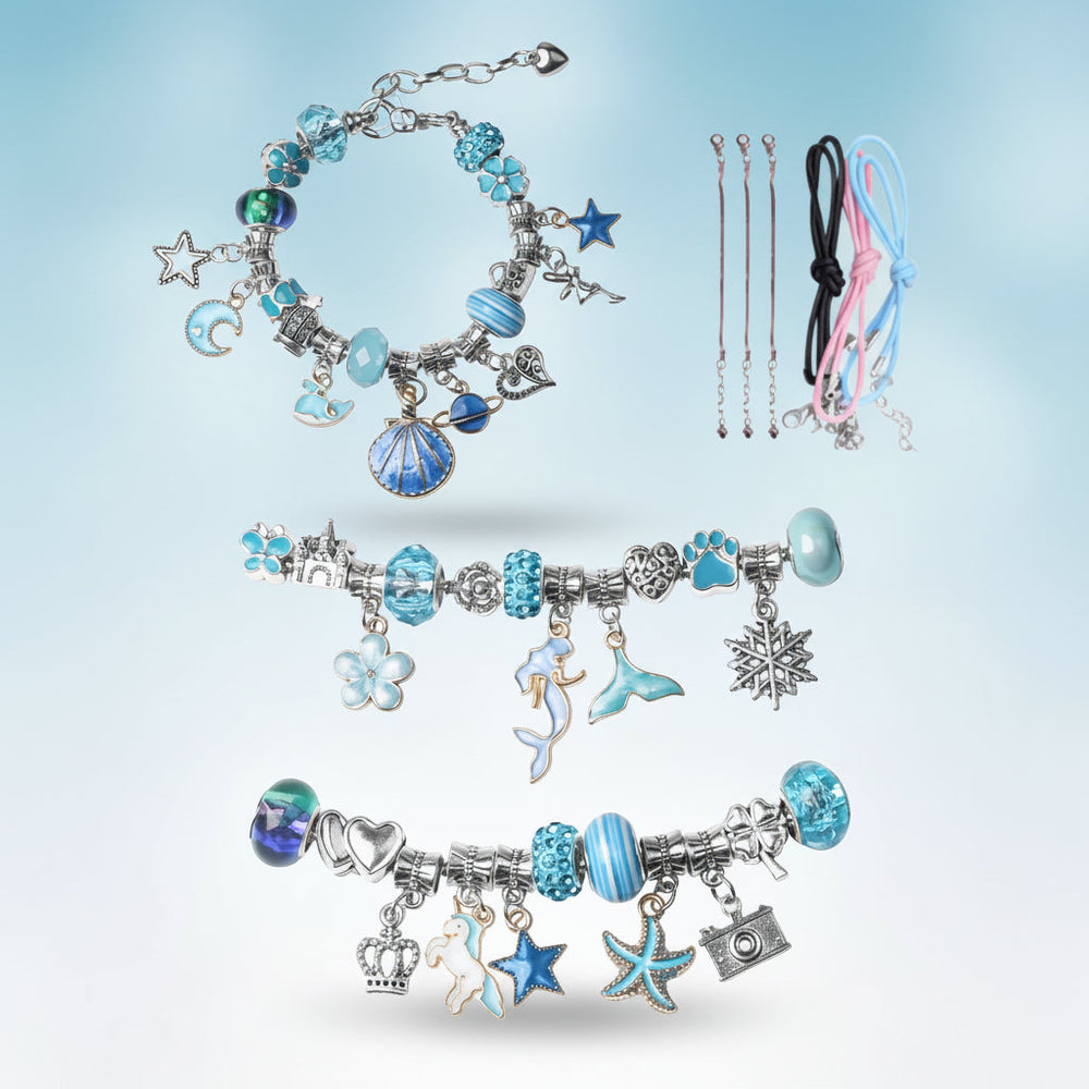 Mothers Day Bracelet Maker Set DIY Jewelry Kit Kids Gift