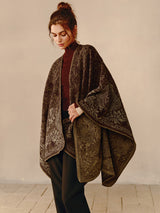 Boho Reversible Poncho - Seraphina