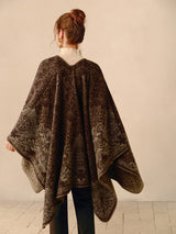 Boho Reversible Poncho - Seraphina