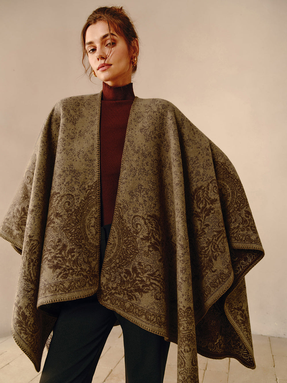 Boho Reversible Poncho - Seraphina