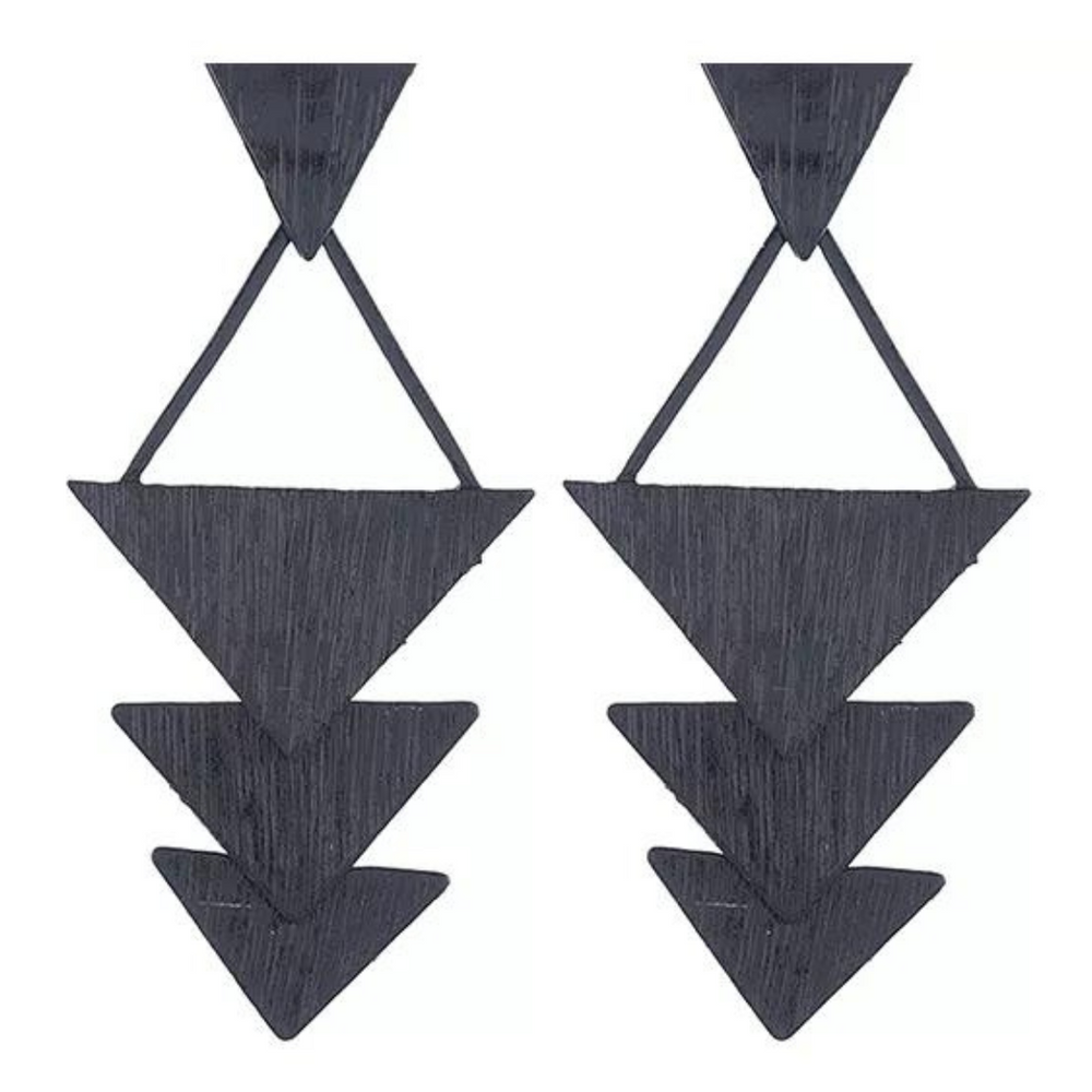 Trendy Boho Wood Teardrop Earrings | Lightweight & Stylish Jewelry for Every Occasion