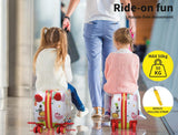 Kids 2-in-1 Ride-On Scooter Suitcase with 360° Swivel Wheels - Perfect Travel Companion for Fun and Convenience