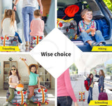 Kids 2-in-1 Ride-On Scooter Suitcase with 360° Swivel Wheels - Perfect Travel Companion for Fun and Convenience