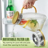Borosilicate Glass Pitcher With Handle And Lid Ice Tea Glass Pitcher | Kalsten