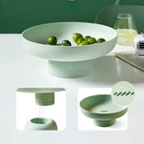 Fruit Bowl Ceramic Decorative Kitchen Counter Storage Bowl