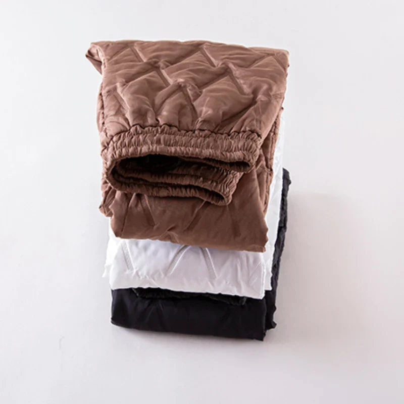 Plus Size Down-Cotton Winter Pants for Ultimate Warmth - Ideal for Cold Weather Comfort