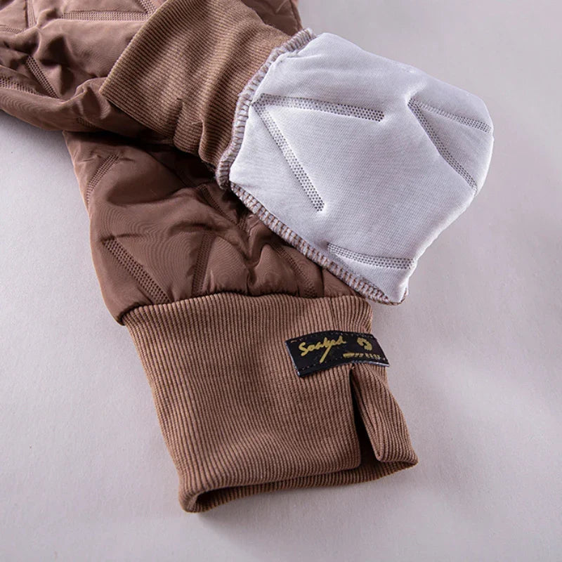 Plus Size Down-Cotton Winter Pants for Ultimate Warmth - Ideal for Cold Weather Comfort