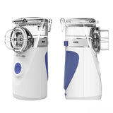 BreezeNova Portable Ultrasonic Nebulizer - Rechargeable Battery for Home & Travel Use - Compact & Lightweight Design