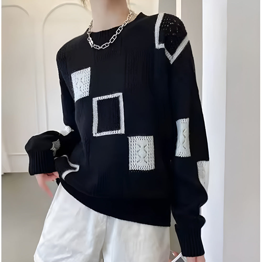 Enhanced Product Title: Alida™ Elegantes Strick-Sweatshirt für Damen – Stilvolles, Bequemes Design für Jede Gelegenheit

This title includes relevant keywords while highlighting the product's features and target audience, making it more appealing for Goog