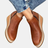Women's block ankle boots, view 6
