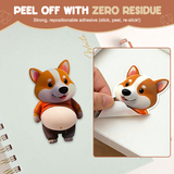 Silicone Bumper Stickers – Dog-Shaped, Food-Grade & Reusable Phone Protection
