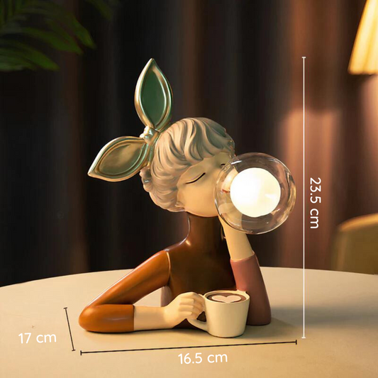 Soap Bubble Table Lamp – Hand-Blown Glass, E27 Socket & Sculptural Design